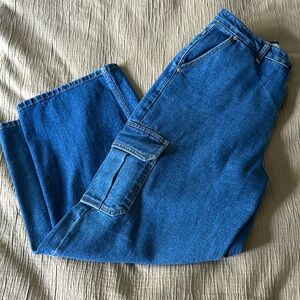 The Frankie Shop Kai Cargo Denim Jean